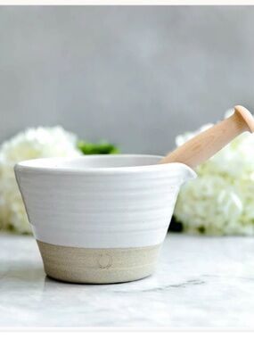 Farmhouse Pottery Silo Mix and Mash Set - Hand thrown in Vermont